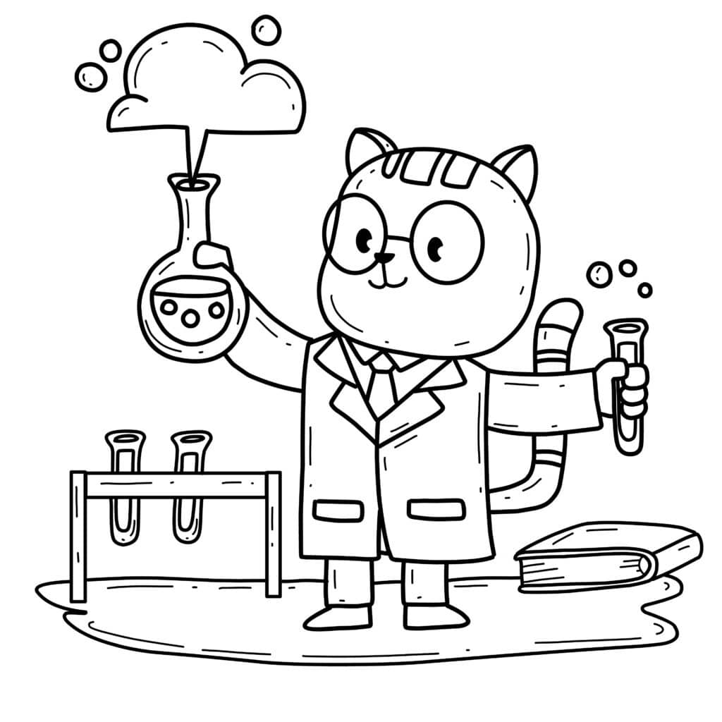 **ALT TEXT**: A cute bunny wearing a lab coat and glasses stands at a lab bench, surrounded by beakers, test tubes, and scientific equipment. The bunny looks curious and focused, with a clipboard in hand, creating a playful and imaginative atmosphere.

**Description**: A charming scene featuring a bunny scientist engrossed in experimentation at a colorful laboratory. Dressed in a white lab coat and glasses, the bunny examines various colorful liquids in test tubes and beakers, embodying curiosity and intelligence in a whimsical setting filled with scientific gadgets and notes.

**Title**: "Bunny Scientist: A Hop into Discovery"

**Caption**: Join this adorable bunny scientist on a journey of exploration and discovery, showcasing the joy of science and the wonders of experimentation in a playful and imaginative laboratory environment.