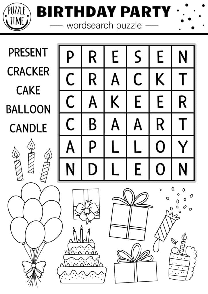 ALT TEXT: A word search puzzle featuring common birthday messages and sentiments.
DESCRIPTION: An engaging word search celebrating the heartfelt messages exchanged during birthdays.
Caption: Share the love with this delightful birthday messages word search!
TITLE: Birthday Messages Word Search