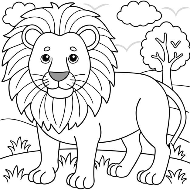 ALT TEXT: A realistic portrait drawing of a lion showcasing its expression and features.
DESCRIPTION: A detailed representation of a lion that captures its essence and personality.
Caption: Connect with the majesty of a lion through a realistic portrait drawing!
TITLE: Realistic Lion Portrait