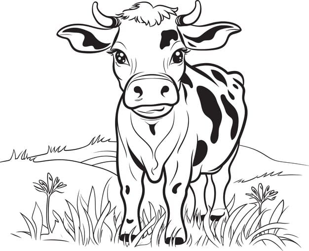 ALT TEXT: A soft watercolor painting of a cow, showcasing fluid color transitions.
DESCRIPTION: A gentle watercolor drawing of a cow, highlighting the beauty of the medium.
Caption: Discover the magic of watercolors with this beautiful cow drawing!
TITLE: Watercolor Cow Drawing