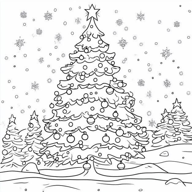 ALT TEXT: A beach-themed Christmas tree decorated with seashells and starfish.
DESCRIPTION: An illustration of a Christmas tree inspired by a tropical beach setting.
Caption: Celebrate the holidays with a sunny twist with this delightful beach Christmas tree design!
TITLE: Beach Tree