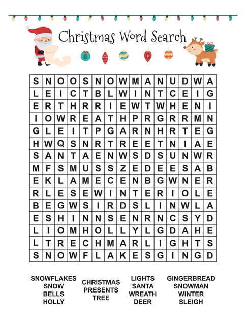 christmas word search children 106024 214 1