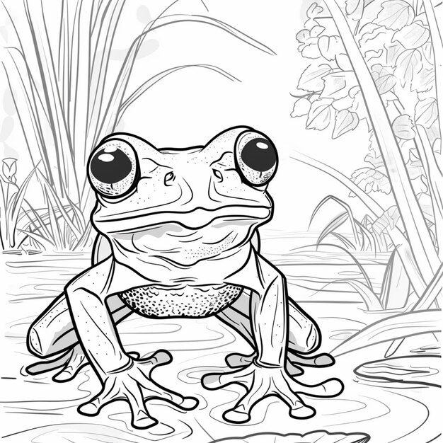 ALT TEXT: A whimsical fantasy frog with magical elements and vibrant patterns.
DESCRIPTION: A creative drawing of a frog transformed into a fantasy creature.
Caption: Enter a magical world with this fantasy frog drawing!
TITLE: Fantasy Frog