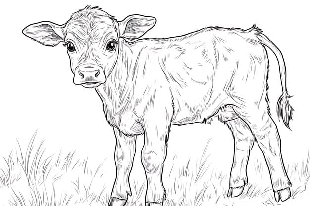 ALT TEXT: A vintage-style drawing of a cow, showcasing soft colors and delicate lines.
DESCRIPTION: A nostalgic representation of a cow in a vintage art style.
Caption: Capture the charm of the past with a beautiful vintage cow drawing!
TITLE: Vintage Cow Drawing