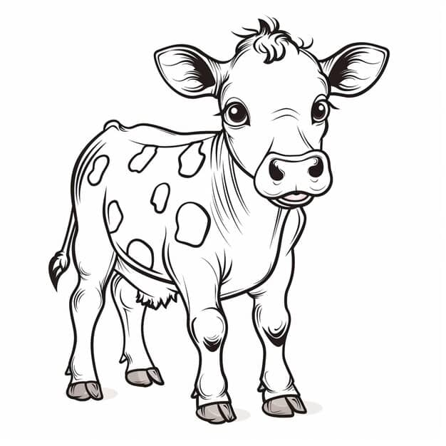 ALT TEXT: A culturally inspired drawing of a cow showcasing traditional elements.
DESCRIPTION: A representation of a cow highlighting its significance in various cultures around the world.
Caption: Discover the rich cultural heritage of cows through your artistic expression!
TITLE: Cultural Cow Drawing