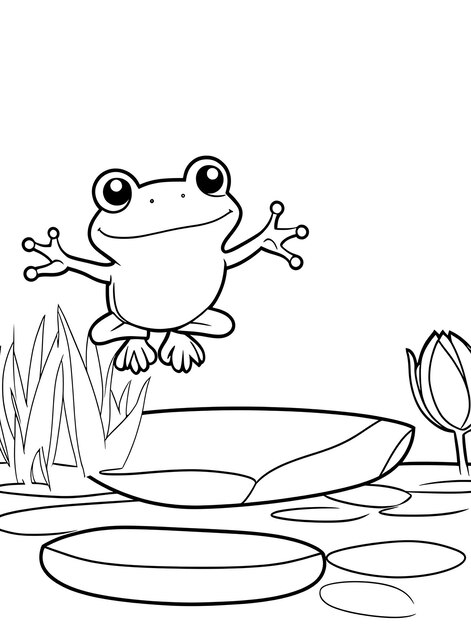 ALT TEXT: A whimsical cartoon frog with exaggerated features.
DESCRIPTION: A fun drawing of a cartoon frog, perfect for children’s illustrations.
Caption: Bring joy with this playful cartoon frog drawing!
TITLE: Cartoon Frog