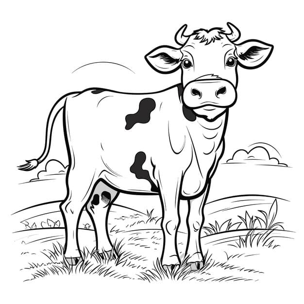 ALT TEXT: An expressive artistic drawing of a cow showcasing individual creativity.
DESCRIPTION: A unique representation of a cow in an artistic style, emphasizing personal expression and creativity.
Caption: Unleash your creativity with a unique artistic cow drawing!
TITLE: Artistic Cow Drawing