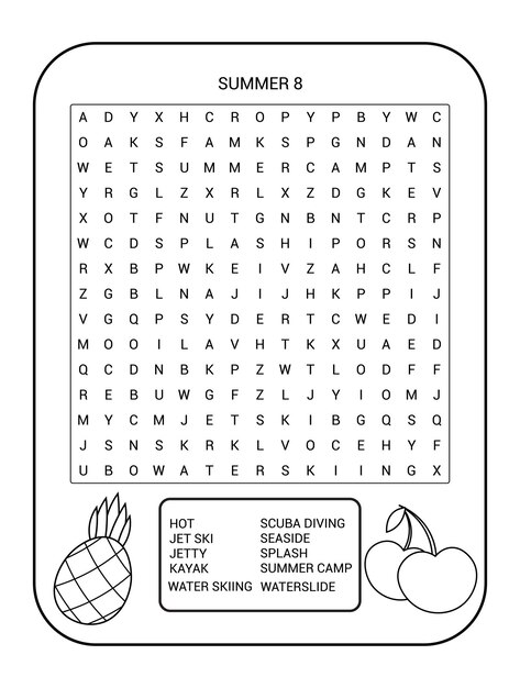 ALT TEXT: The term volleyball related to Olympic sports.
DESCRIPTION: A word search entry highlighting volleyball in the Summer Olympics.
Caption: Set up for fun with this exciting volleyball word search!
TITLE: Volleyball