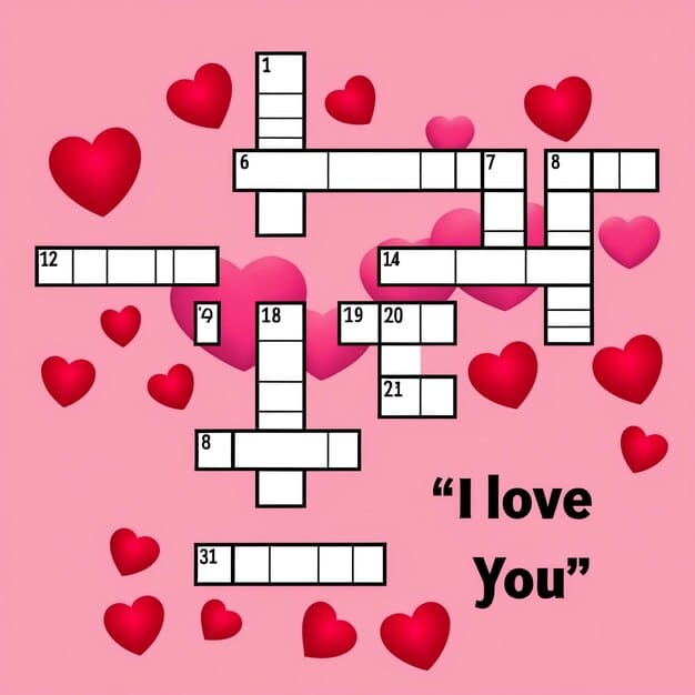 ALT TEXT: A word search puzzle featuring the five love languages.
DESCRIPTION: A thoughtful word search exploring the various ways people express love.
Caption: Discover your love language with this love languages-themed word search!
TITLE: Love Languages