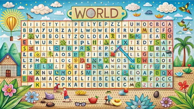 ALT TEXT: A vibrant word search puzzle featuring exciting birthday adventures.
DESCRIPTION: An engaging word search celebrating adventurous experiences on birthdays.
Caption: Embark on a journey with this delightful birthday adventures word search!
TITLE: Birthday Adventures Word Search