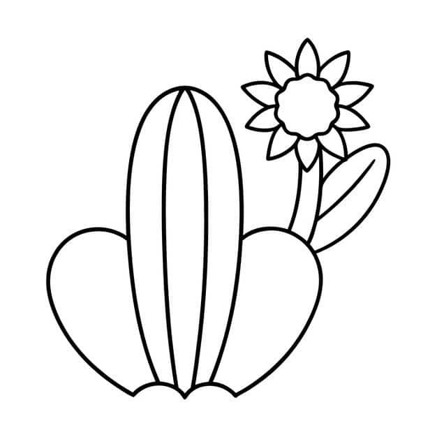 cactus outline vector illustration 1149263 24632