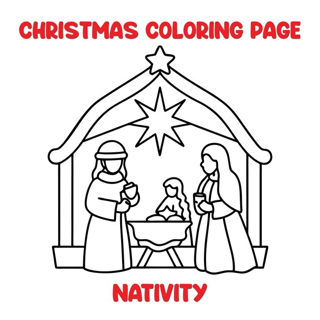 christmas card with picture santa nativity scene 994480 5147