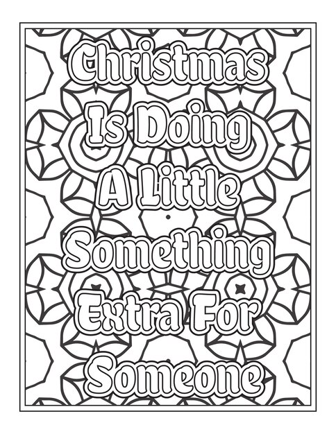 christmas quotes coloring book page 588554 3157