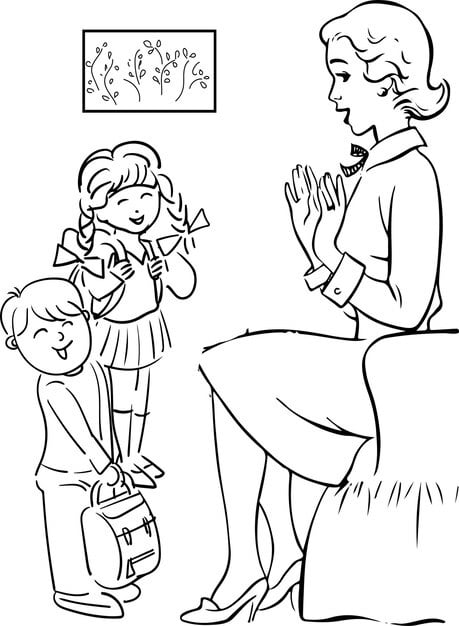 coloring pages kids mother s day coloring pages 612273 266