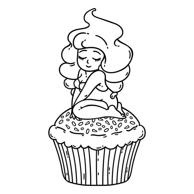 cupcake cream fairy cute girl cupcake 149670 28