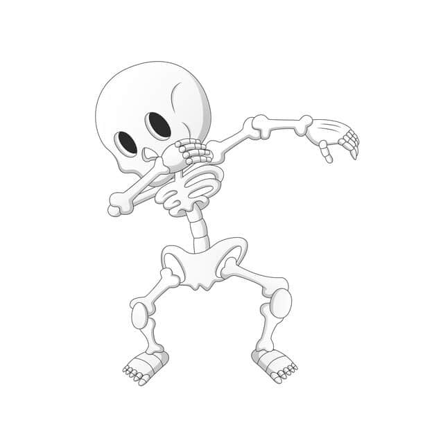 dubbing cartoon skeleton 37609 178