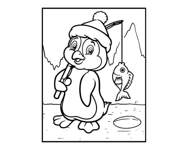 fishing coloring page kids 012 879015 1689