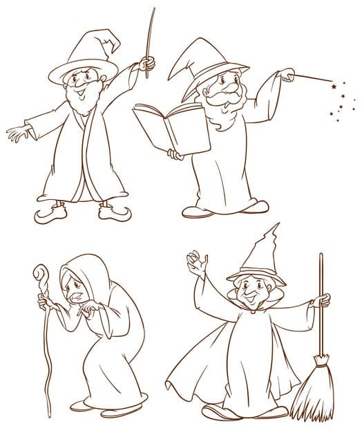 four wizards 1308 83312