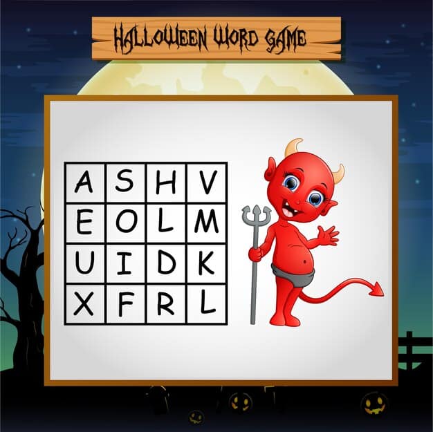 ALT TEXT: A colorful word search puzzle featuring Halloween dreams and aspirations.
DESCRIPTION: A fun word search dedicated to the dreams of Halloween.
Caption: Dream big this Halloween with this engaging dreams word search!
TITLE: Halloween Dreams Word Search