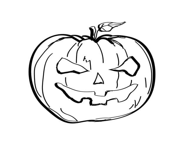 halloween pumpkin sketch 655814 48