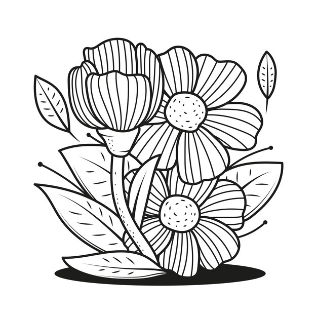 hand drawn floral illustration 23 2151187524