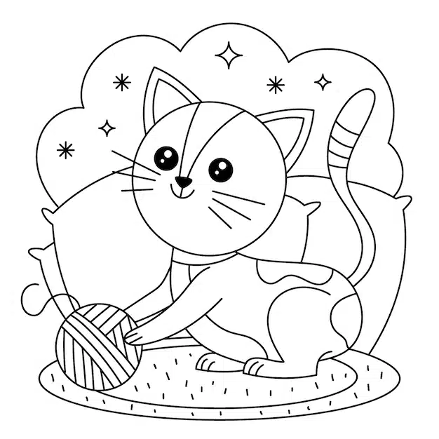 hand drawn kawaii coloring book illustration 23 2149686239