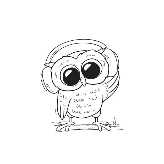 hand drawn owl outline illustration 23 2149261379