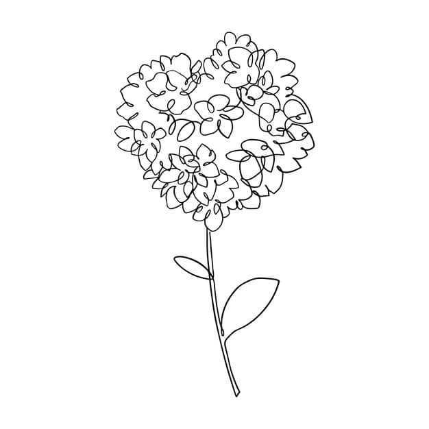 hand drawn simple flower outline illustration 23 2149360351