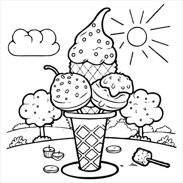 ice cream vector 746655 6826