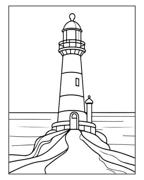 light house coloring page 638495 1264