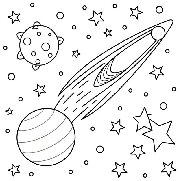 simple colouring page line drawing kids coloring book kids black white 980117 2029