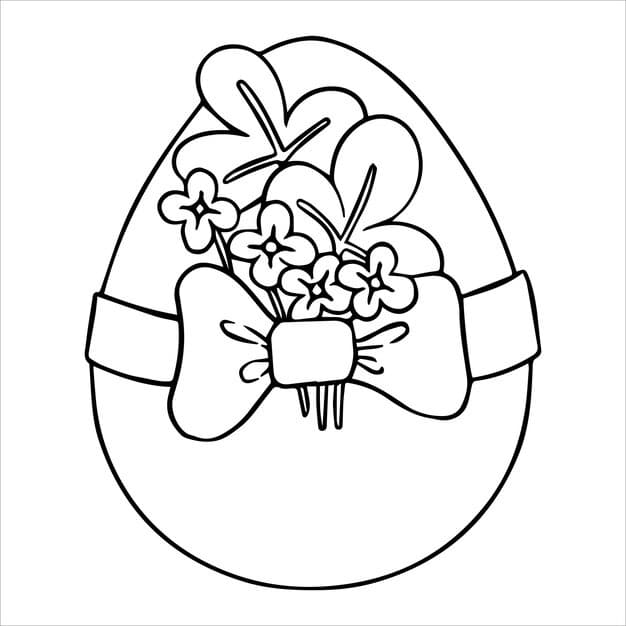 Easter Coloring Page