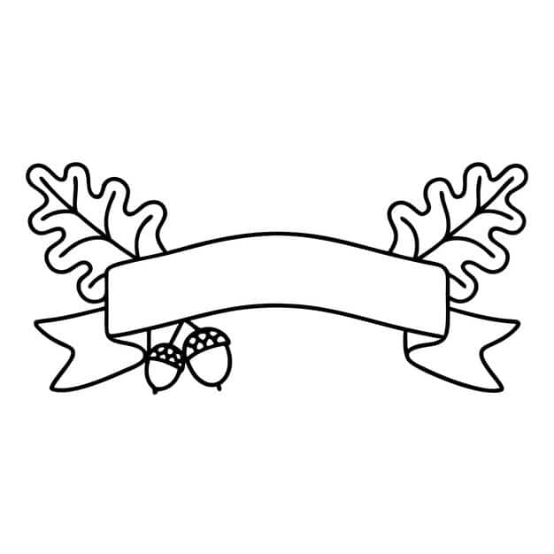 drawing wreath with ribbon that says bee it 421953 147328