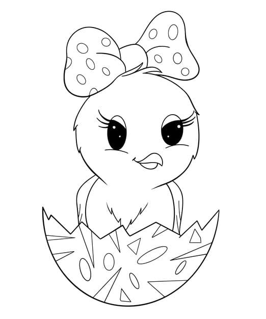 easter bird coloring page 600519 16