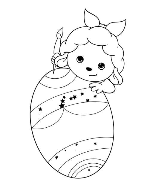 easter cute coloring page 600519 58