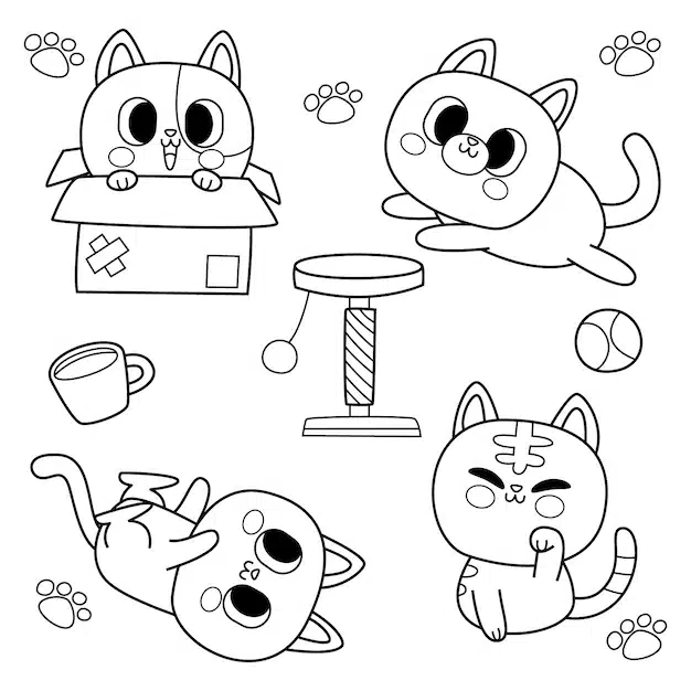 hand drawn kawaii coloring book illustration 23 2149729069