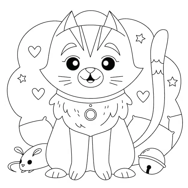 hand drawn kawaii illustration 23 2151186035