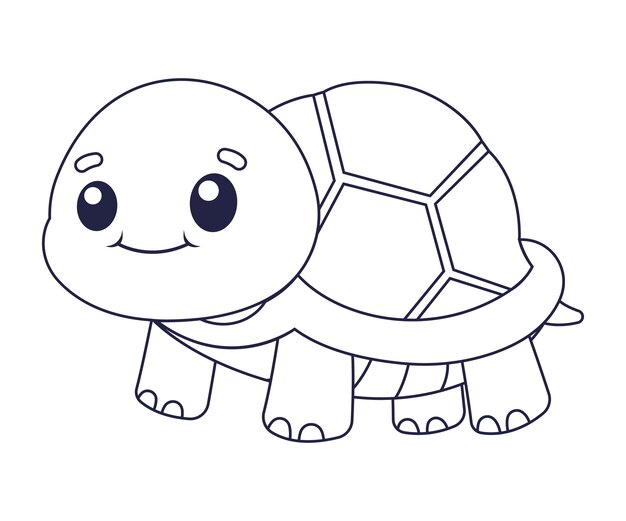 hand drawn turtle outline illustration 23 2149260148