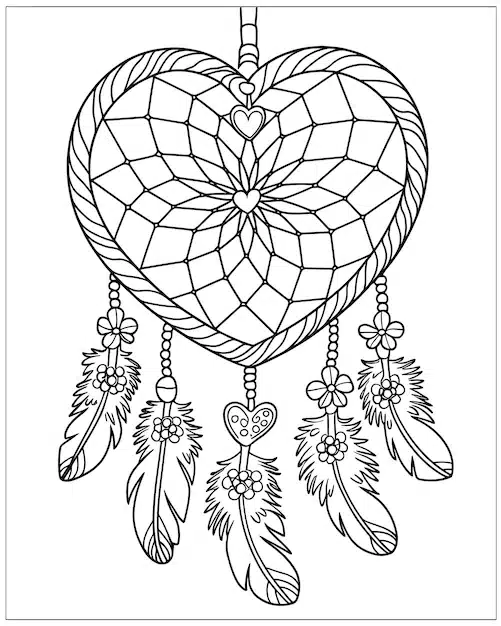 heartshaped dream catcher 710602 2866