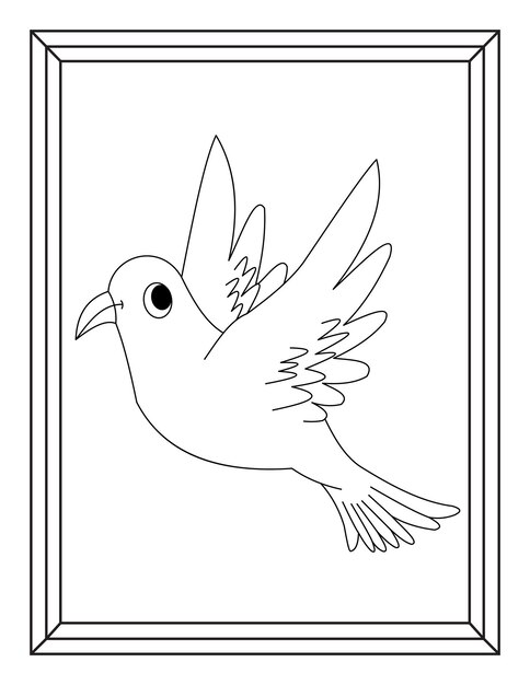 kids toddlers coloring pages vector 623600 1035