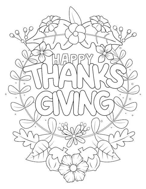 thanksgiving coloring page 814149 310